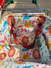 Load image into Gallery viewer, Shopping Trolley Liner Toddler Seat PDF Sewing Pattern
