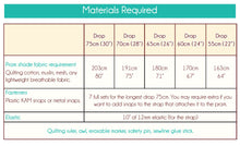 Load image into Gallery viewer, Pram/Stroller Sun Shade PDF Sewing pattern
