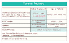 Load image into Gallery viewer, Bug-a-boo Bee Original, Bee Plus & Bee 3 Pram/Stroller Liner PDF Sewing Pattern