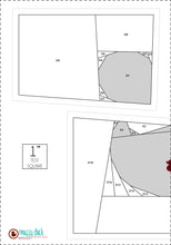 Load image into Gallery viewer, Muffy Duck Duck Foundation Paper Piece PDF Sewing Pattern