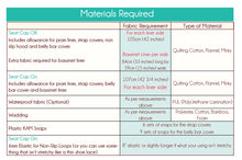 Load image into Gallery viewer, Bug-a-boo Fox Pram/Stroller Liner PDF Sewing Pattern