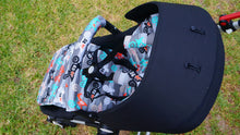 Load image into Gallery viewer, Non Slip Options for the Universal Pram/Stroller Liner and Universal Footmuff PDF Sewing Patterns