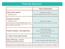 Load image into Gallery viewer, Universal Footmuff PDF Sewing Pattern