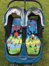 Load image into Gallery viewer, Baby Jogger City Mini Double Pram/Stroller Liner PDF Sewing Pattern