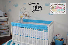 Load image into Gallery viewer, Cot rail protector/Crib rail cover PDF Sewing Pattern