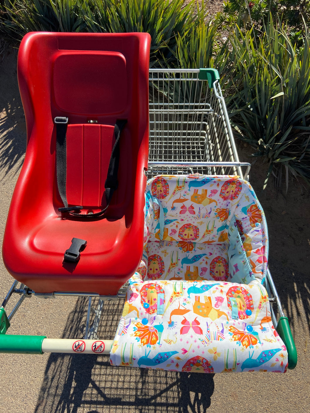 Shopping Trolley Liner Toddler Seat PDF Sewing Pattern